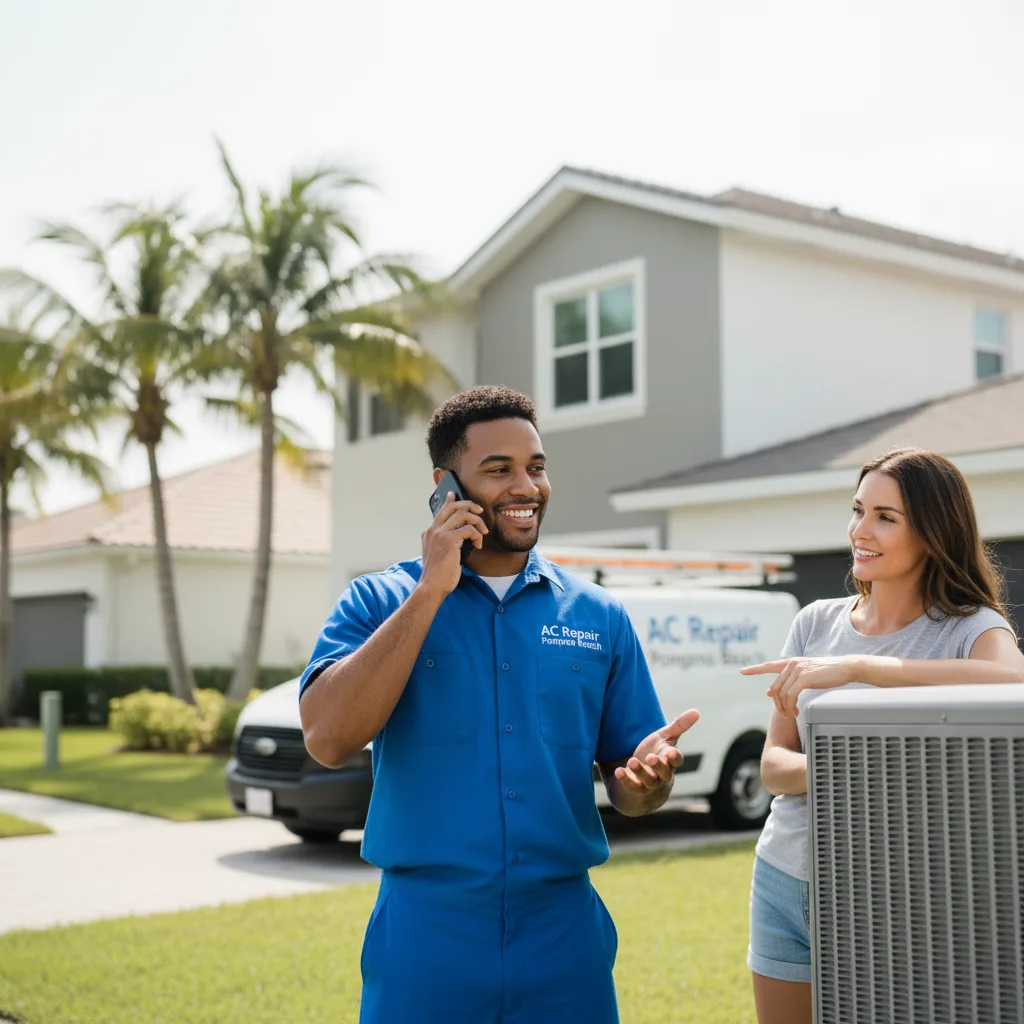 AC Repair Pompano Beach customer support in South Orange